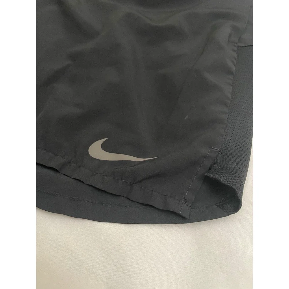 Nike Challenger Brief-Lined Running Shorts Men's Large Black Dri-FIT 5